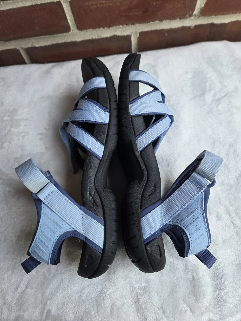 Teva Sport Sandals Blue Adjustable Strappy Outdoor Hiking Women US 9